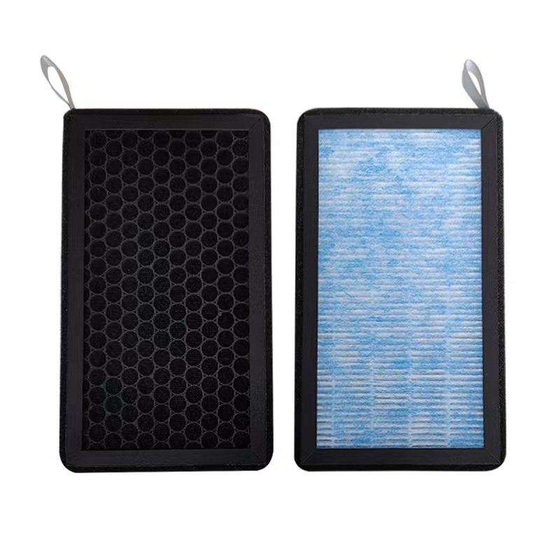 Compatible with Replacement Cabin Air Filter Tesla Model 3/Y with Activated Carbon HEPA Air Intake Filter Accessories