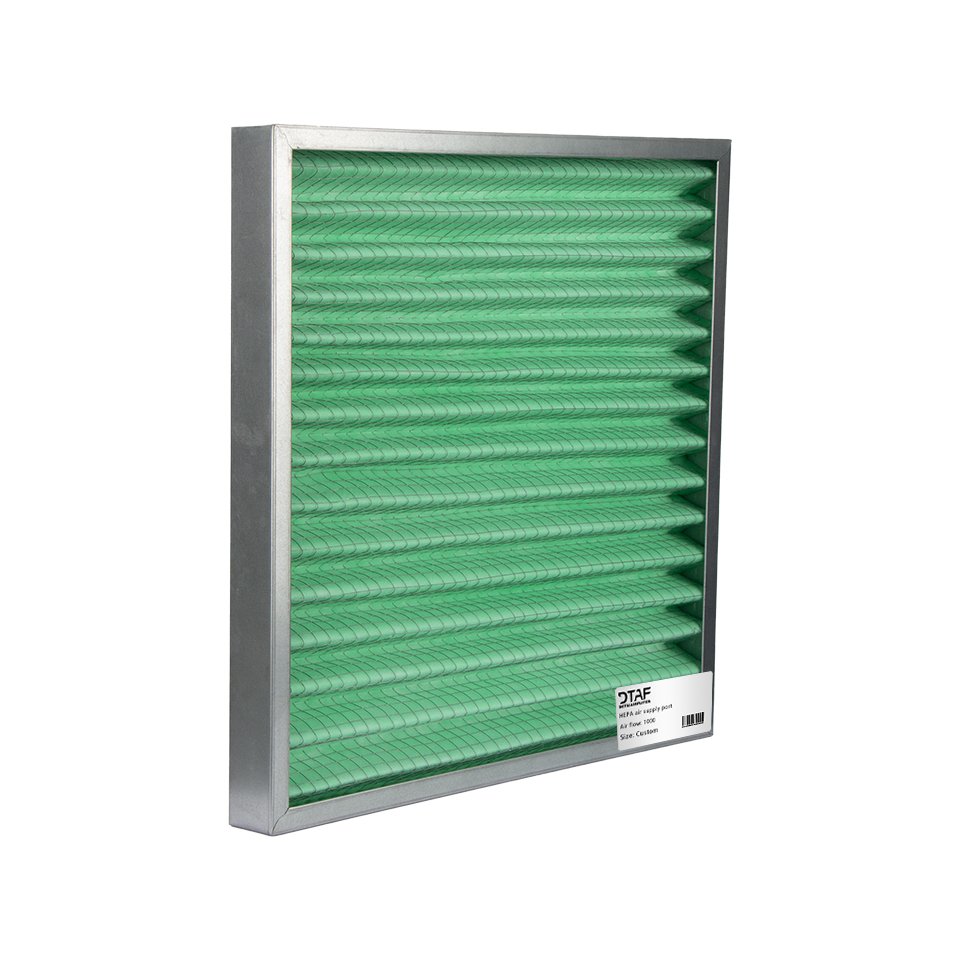 Low Resistance Filter for Industrial Chimney EU4 Panel air Filter Hvac