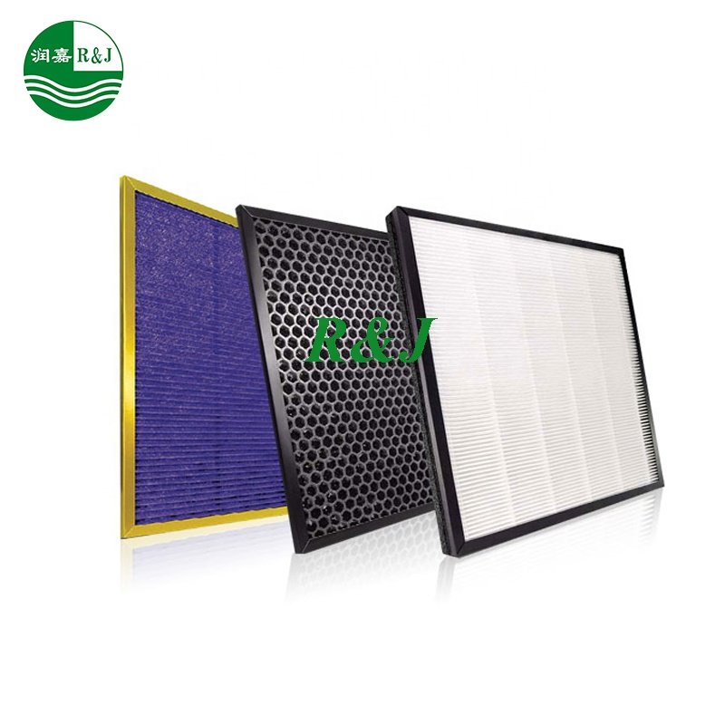 Hepa Filter air Filter Activated Carbon and Clean Dust Panel Filter for Home Purify