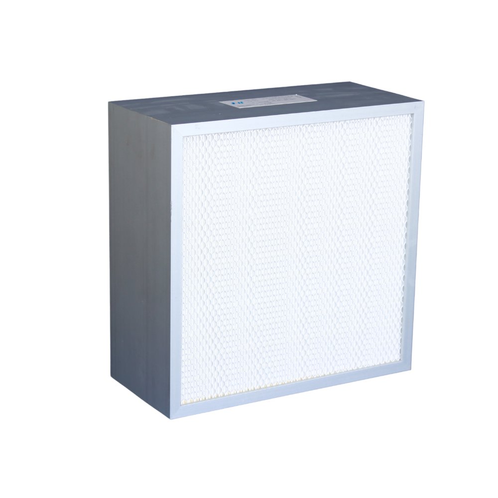 AHU System Custom 99.99% 0.3 Micron H13 H14 HEPA Filter 18'' X 24'' X 6'' for Cleanroom