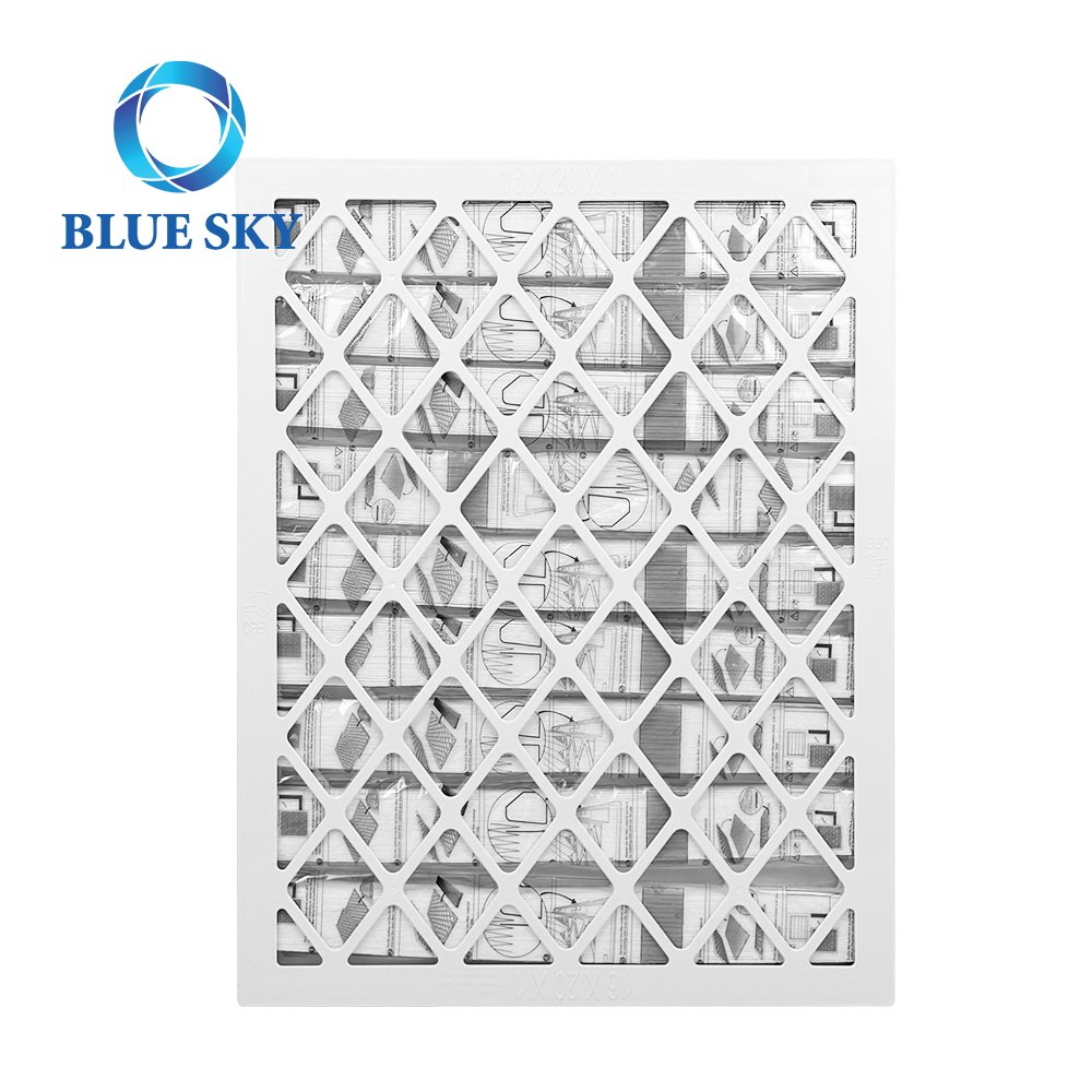 12x12x1 20x20x1 20x30x1 Reusable ABS Plastic Frame MERV 8 11 13 Deep Pleated Air Conditioning HVAC Furnace Air Filters