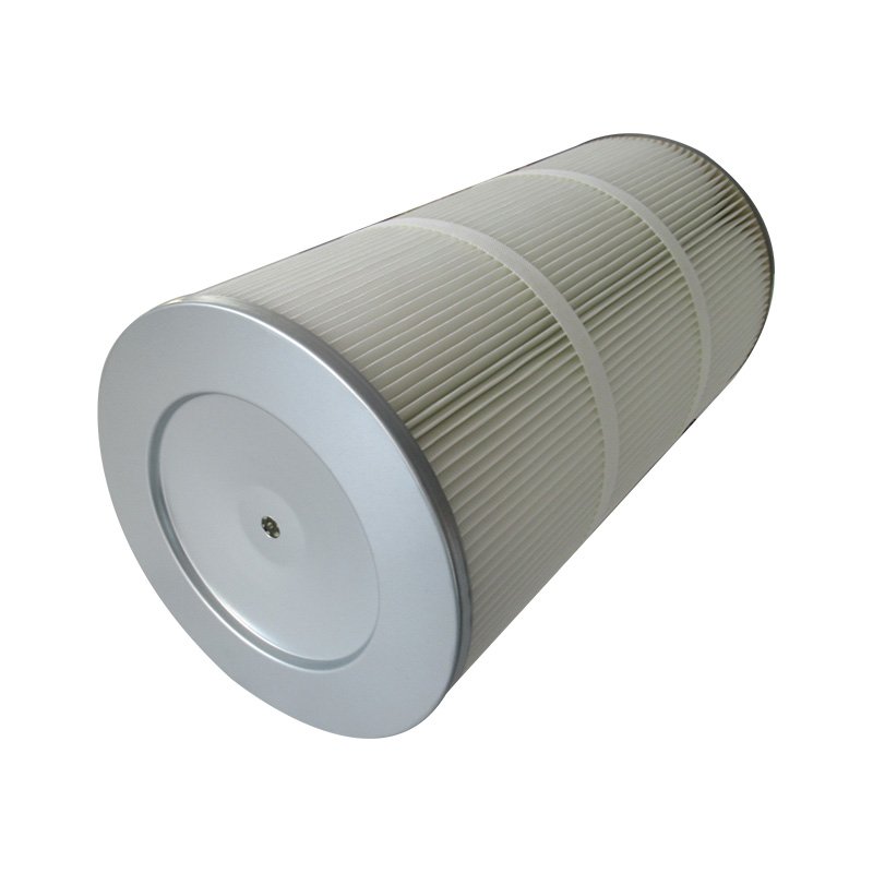 TOPEP Factory Dust Filter Cartridge Waste Gas Treatment Pleated Cartridge Filter Non Woven Antistatic Filter Cartridge
