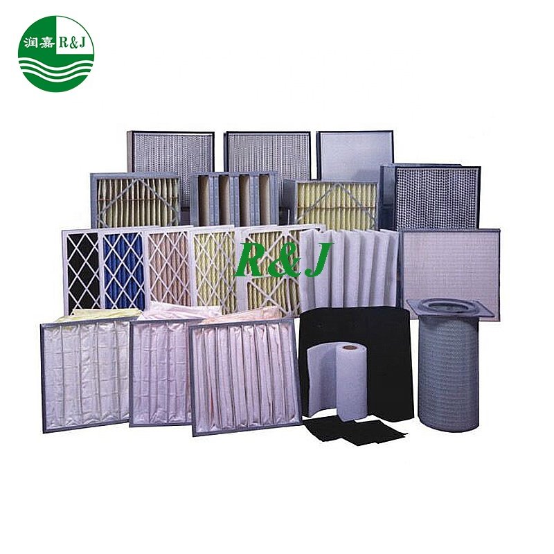 MERV 15 V Bank Filters Fine Dust Air Filter for Air Handing Units