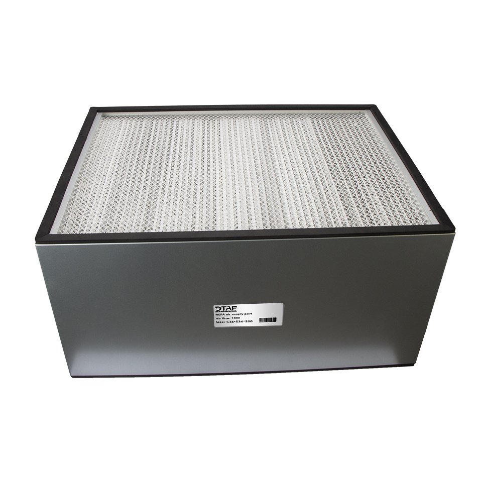China Manufacture Hepa Filter 99.99% 0.3um Porosity H13 Hepa Air Filter for Air Duct Cleaning Equipment