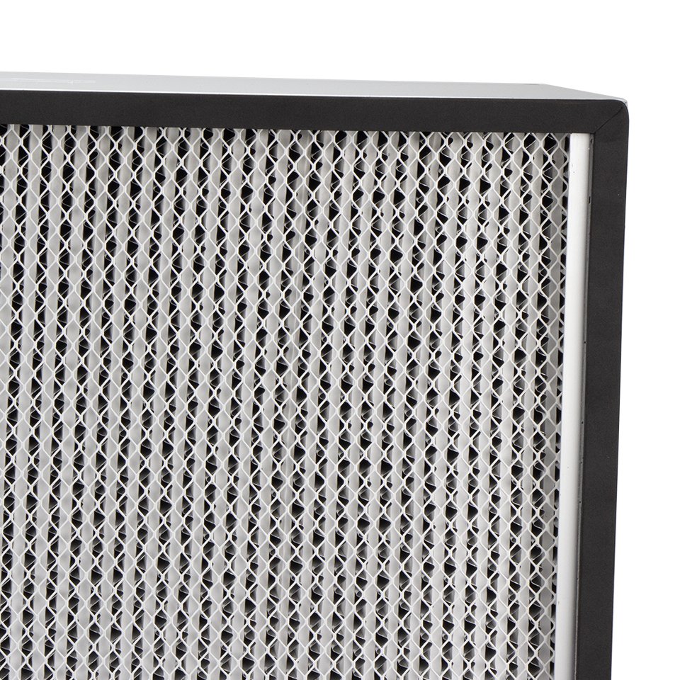 China Manufacture Hepa Filter 99.99% 0.3um Porosity H13 Hepa Air Filter for Air Duct Cleaning Equipment