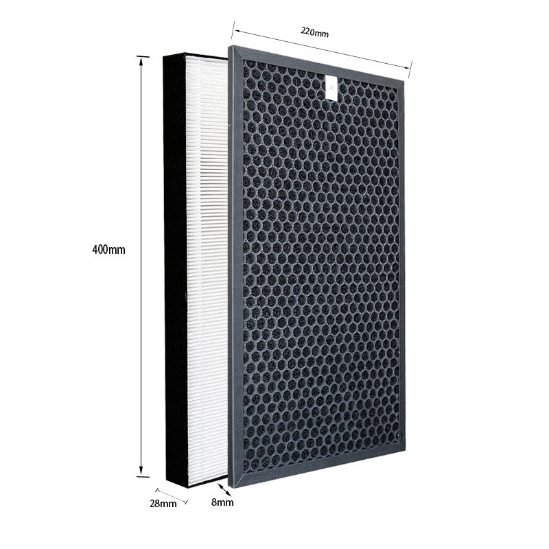 FZ-D40HFE FZ-D40DFE Hepa Carbon Filter Fits for sharp Hepa air Filter KC-D40E KC-G40E KC-D50 KC-G50