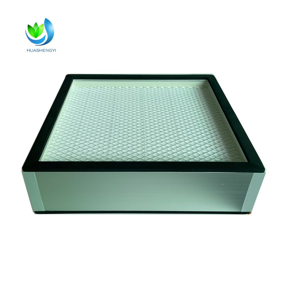 Walson Deep Pleat Gel Seal Laminar Flow Hood Household HEPA Air Filter H13 H14 FFU Fan Filter Unit Air Purifier HEPA Filter