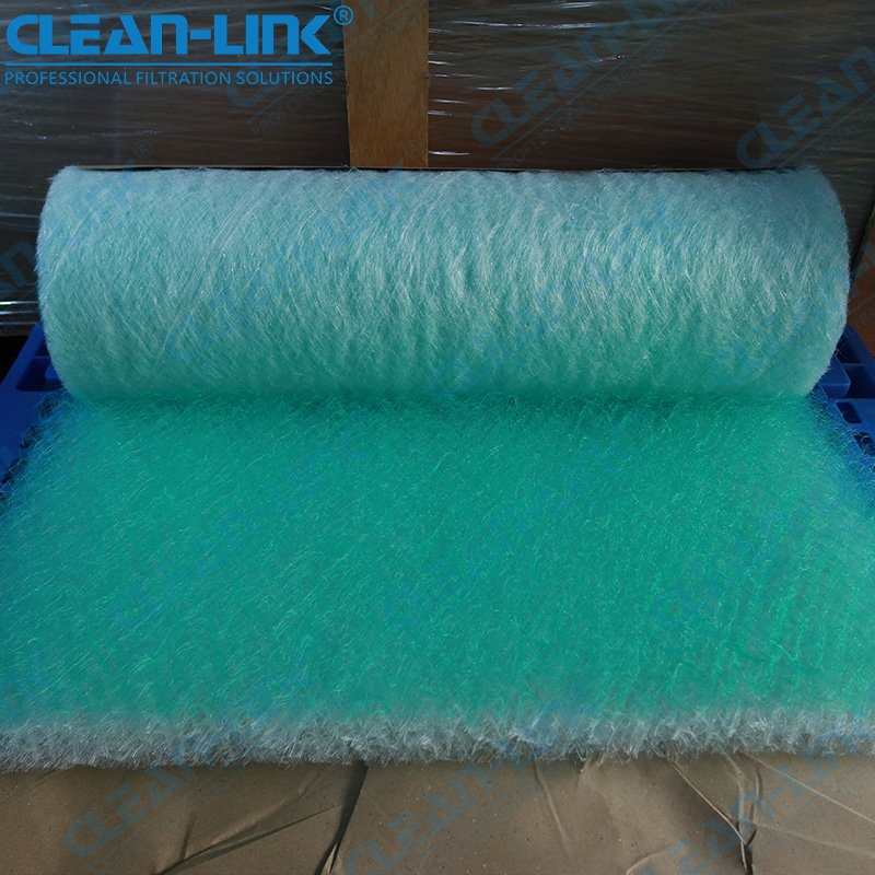Factory Auto Spray Booth Air Filter Paint Stop Fiberglass Media Floor Filter Rolls
