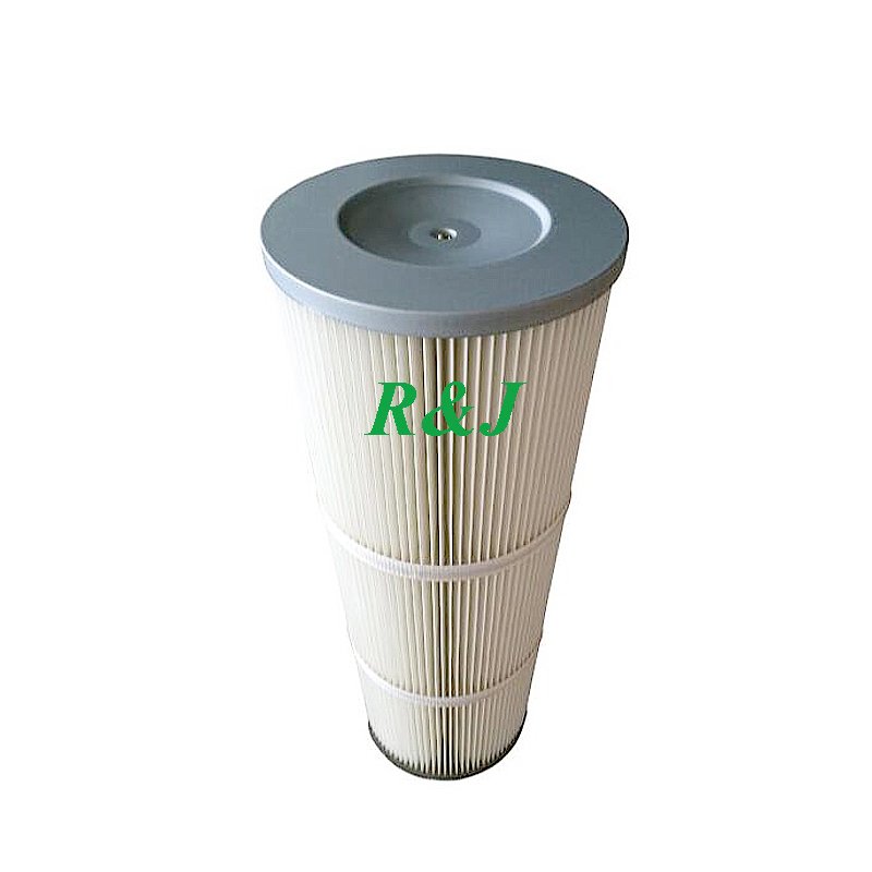 Universal High Efficiency Polyester PTFE Pleated Cartridge Dust Air Filter