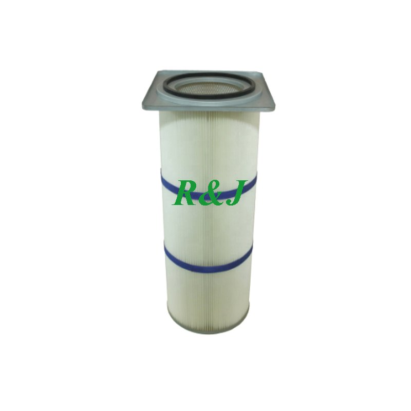 Universal High Efficiency Polyester PTFE Pleated Cartridge Dust Air Filter