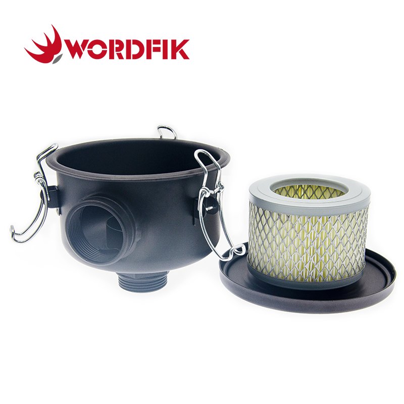F004 0532000002 Air Intake Filter Element for Vacuum Pump Blower 99% at 5um High Efficiency 100m³/h Air Flow Vacuum Filter