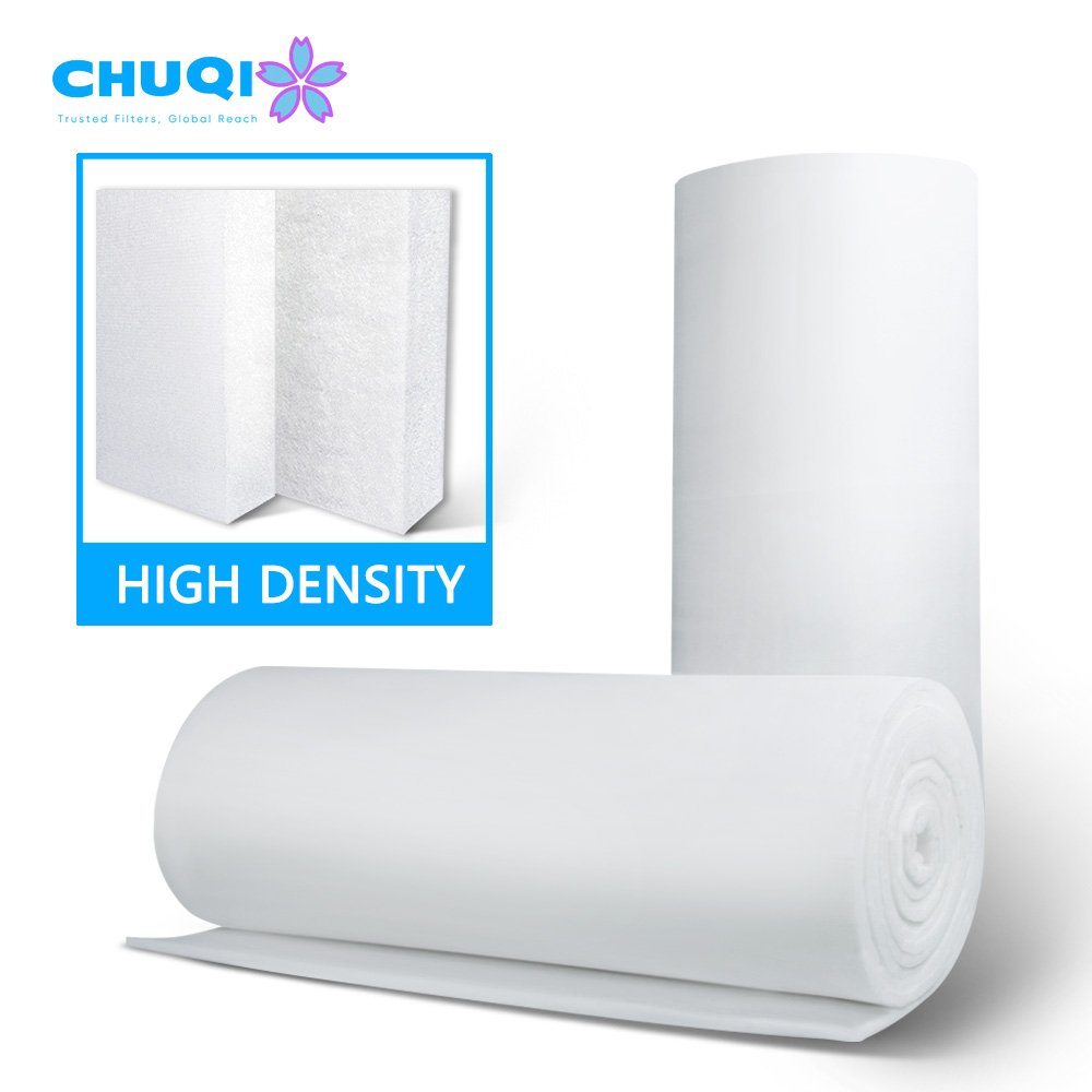 High Flame Retardant Air Purification Filter Cotton Spray Paint Room Ceiling Filter Medium F5 M5 for Deep Filtration