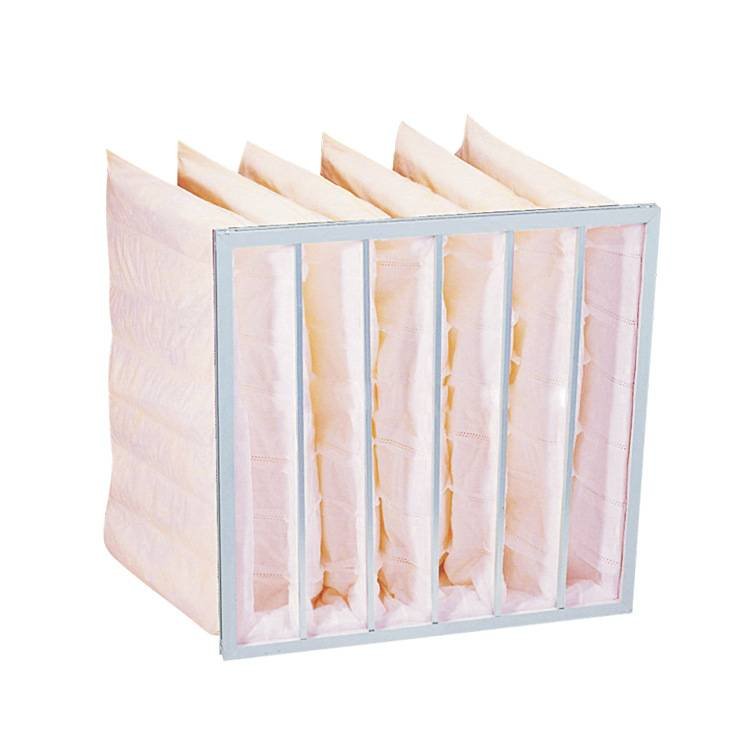 Bag Medium Synthetic Fiber Filter F6 F7 F8 Filter Fiberglass Pocket Air Filter
