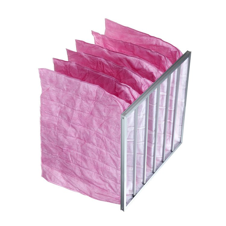 Bag Medium Synthetic Fiber Filter F6 F7 F8 Filter Fiberglass Pocket Air Filter