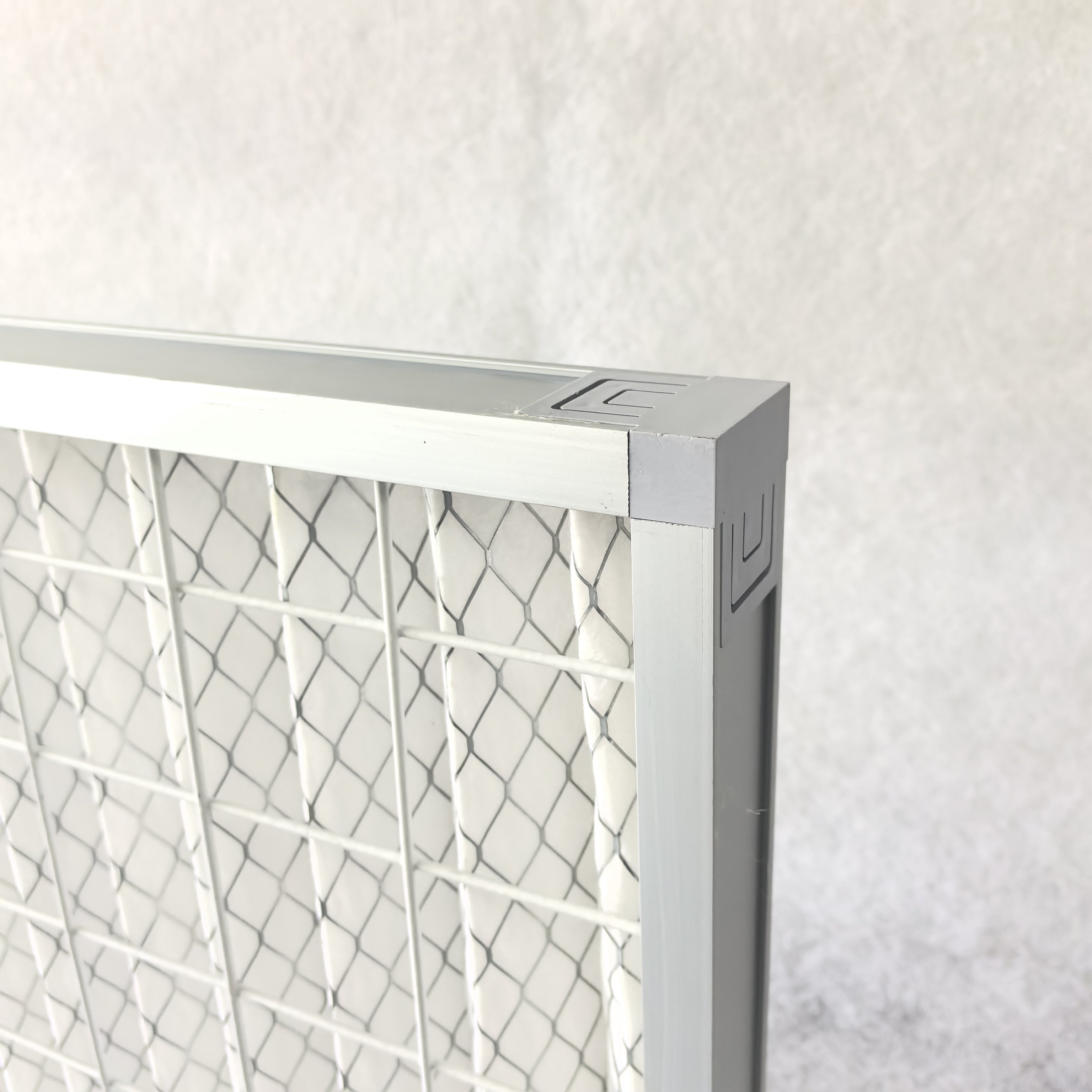 High Quality Customized Manufacturing Pleated Cardboard Frame Folded Panel Air Filter Air-condition Unit Filter