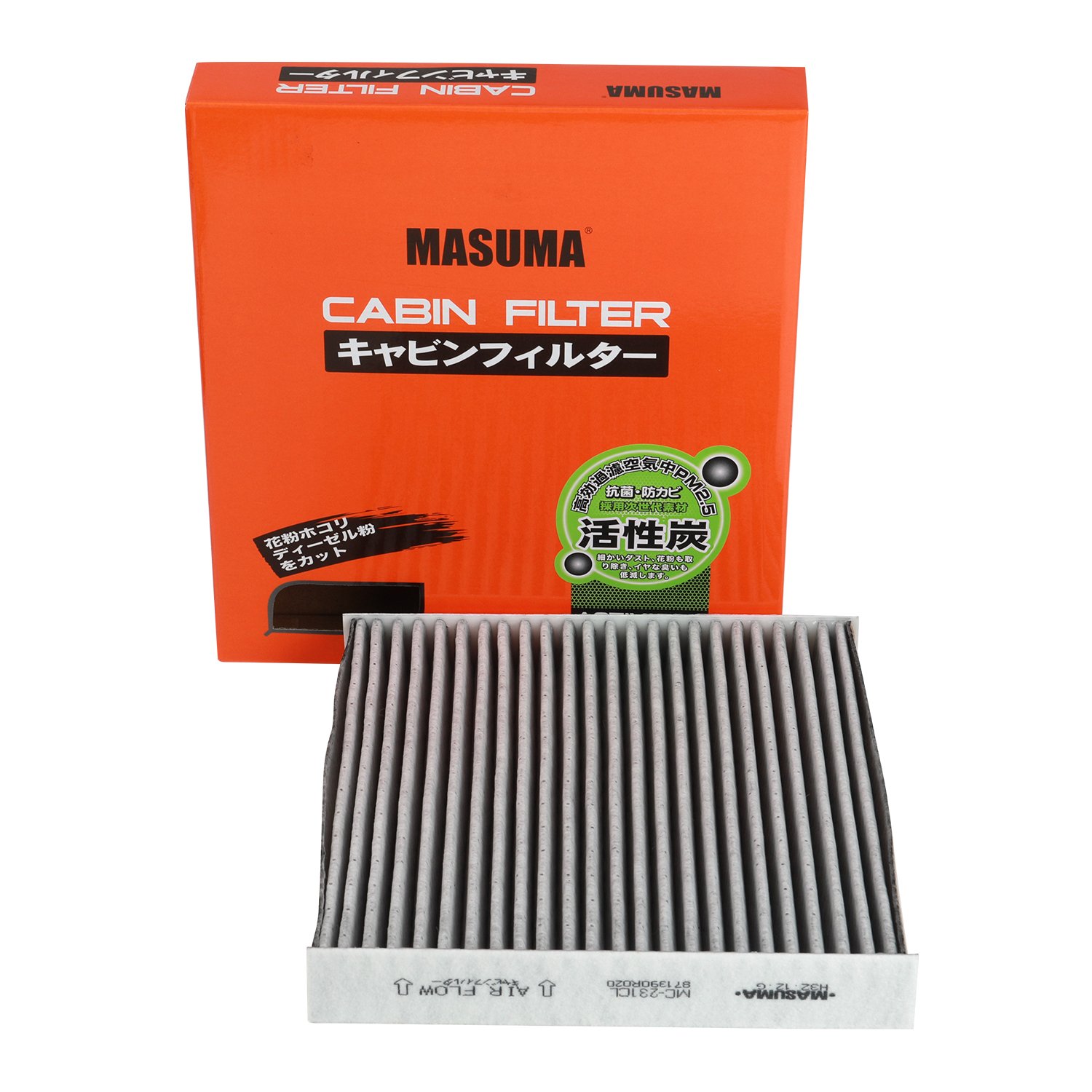 Masuma MC-231CL Carbon Cabin air Filter 87139-30040 87139-30070 87139-02020 87139-07020 87139-06060 87139-50100 for Toyota