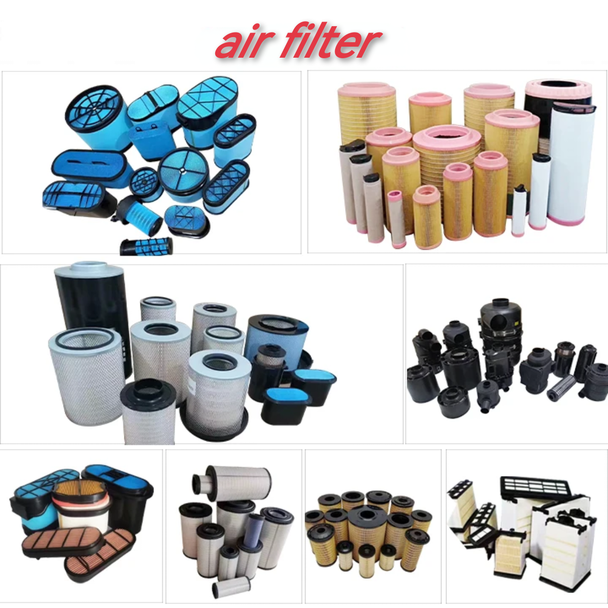 Honeycomb air Filter Mining Engineering Machinery and Tractors Available air Filter Oval air Filter AL172780 P606119