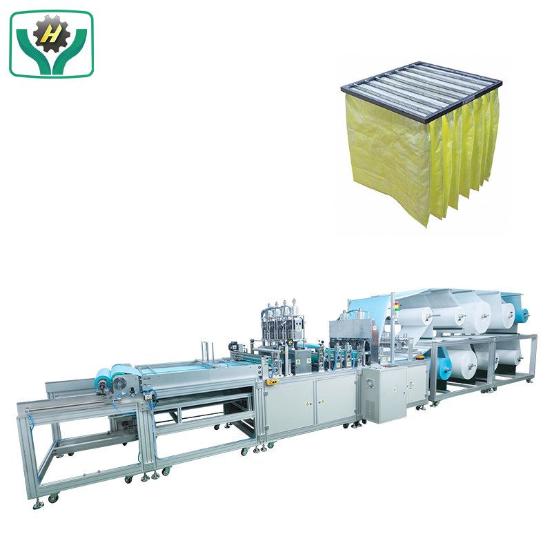 China Factory Automatic Car Air Filter Pocket Making Machine Car Filter Making Machine