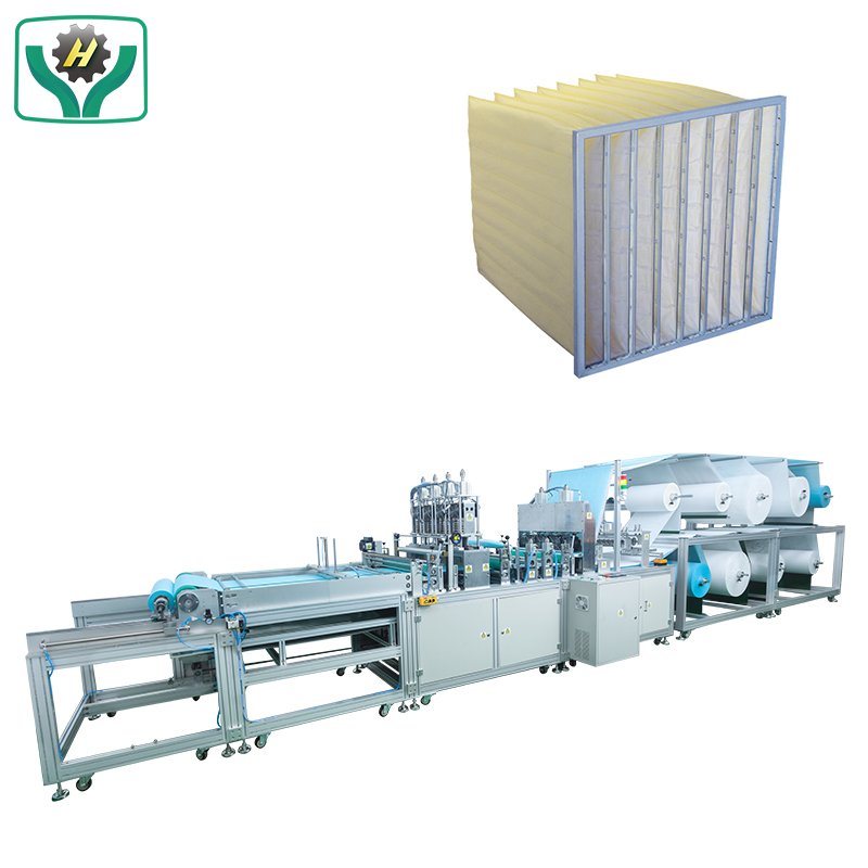 China Factory Automatic Car Air Filter Pocket Making Machine Car Filter Making Machine