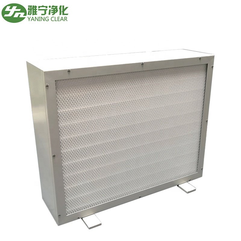 YANING Free Standing AC EC Fan Motor 2X2 Feet Mini BenchTop FFU Mushroom HEPA Fan Filter Unit Laminar Flow Hood