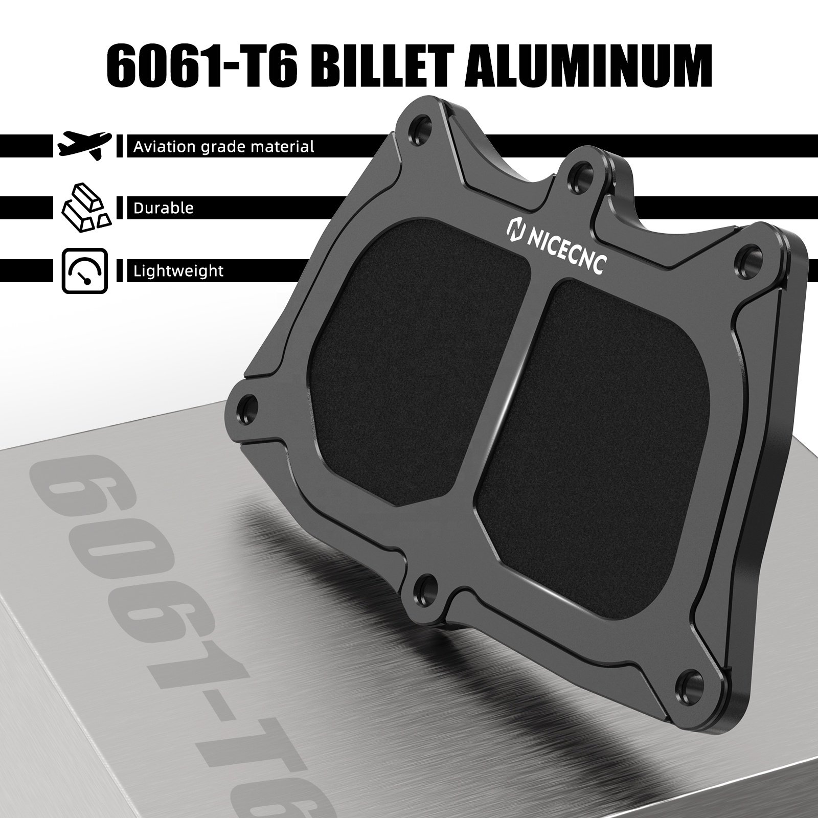 NiceCNC Open Air Box Cover Air Filter with Filter Screen Kit for KTM 125 200 250 390 Duke 2017-2023 390 Adventure 2021-2024
