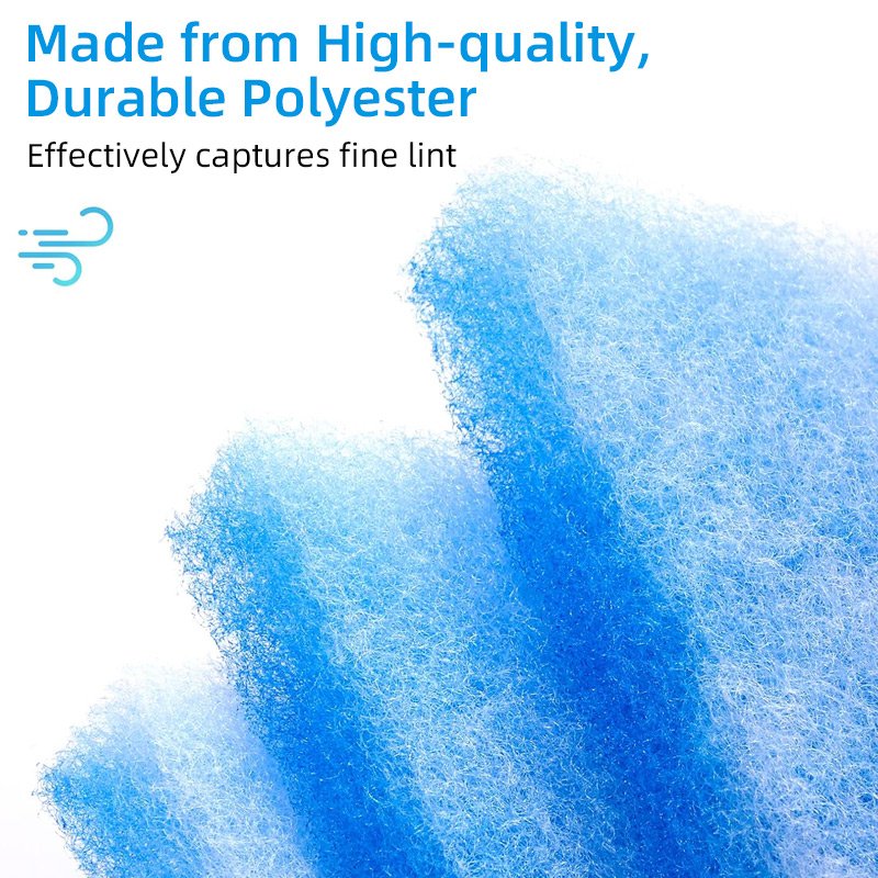 OEM Home Floor Vent Filters Cuttable Home Floor Vent Air Filters MERV 8 Electrostatic Cotton Filters
