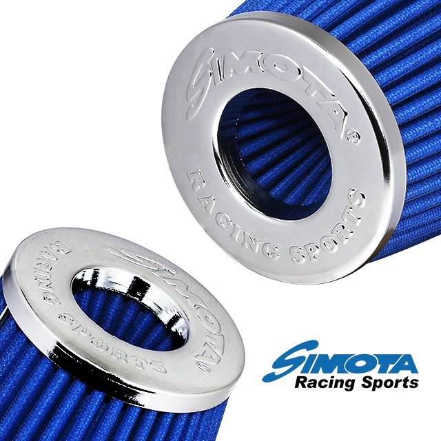 Simota Neck 77mm Universal Cone Air Filter with Metal Cap