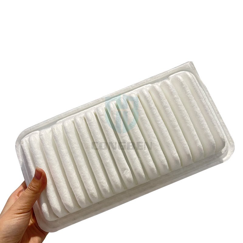 Car Parts China Custom Non-woven Auto Air Filter Air Filtre 17801-22020 Custom Environmental Protection Material Air Filter