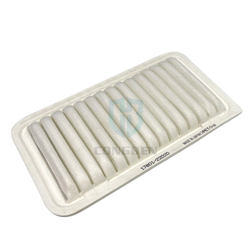 Car Parts China Custom Non-woven Auto Air Filter Air Filtre 17801-22020 Custom Environmental Protection Material Air Filter