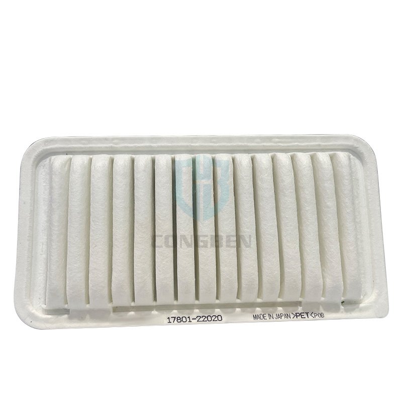 Car Parts China Custom Non-woven Auto Air Filter Air Filtre 17801-22020 Custom Environmental Protection Material Air Filter