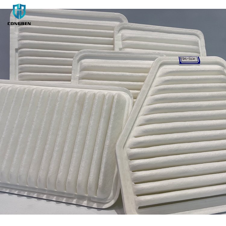 Car Parts China Custom Non-woven Auto Air Filter Air Filtre 17801-22020 Custom Environmental Protection Material Air Filter