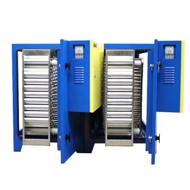 KELV ESP-M Series Industrial Air Filter Mask Gas 8000M3/M Electrostatic Filter 95% Odor Free Smokeless Ashtray Air Purifier