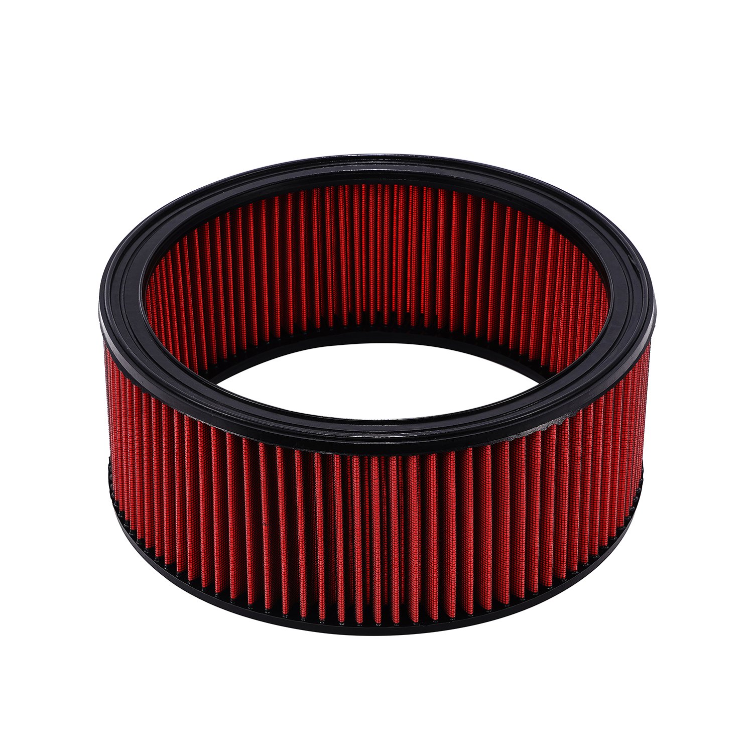 Performance Red High Flow Reusable Round Air Filter Element 14" X 5"