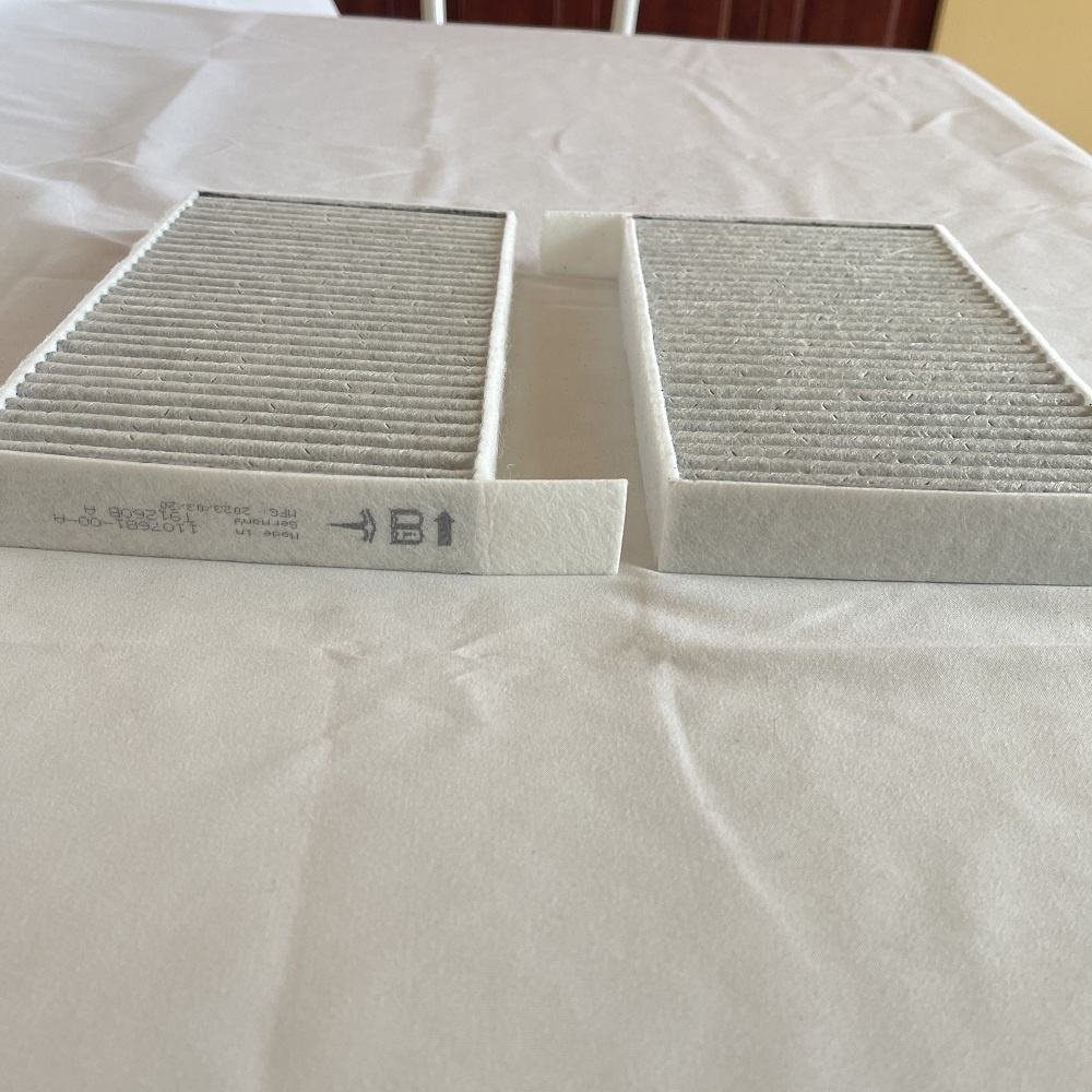 1107681-00-a 1107681 China Auto Parts Air Conditioning Fiter for Tesla Model 3 Cabin Filter