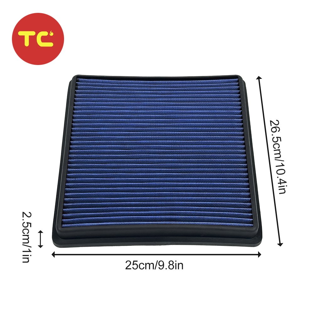 High Flow Engine Air Filter 33-2385 Fit for 2007-2021 Fords/Lincolns F150 Raptor Expedition Auto Parts FA1883 7C3Z9601A