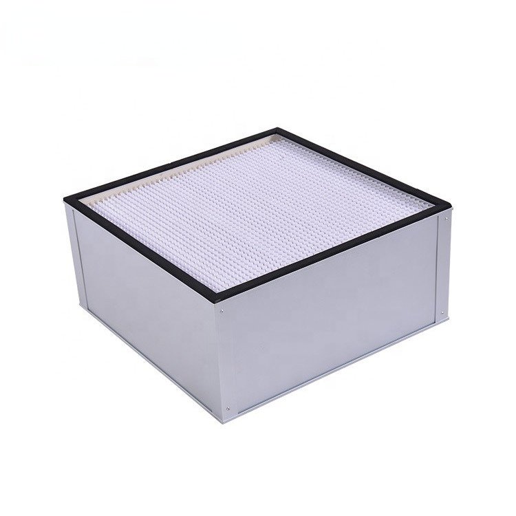 Hot Sale High Efficiency Synthetic Fiber Honeycomb Aluminum Deep Pleated Hepa H13 Air Filter