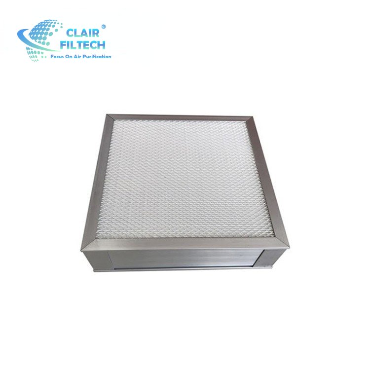 Hot Sale High Efficiency Synthetic Fiber Honeycomb Aluminum Deep Pleated Hepa H13 Air Filter