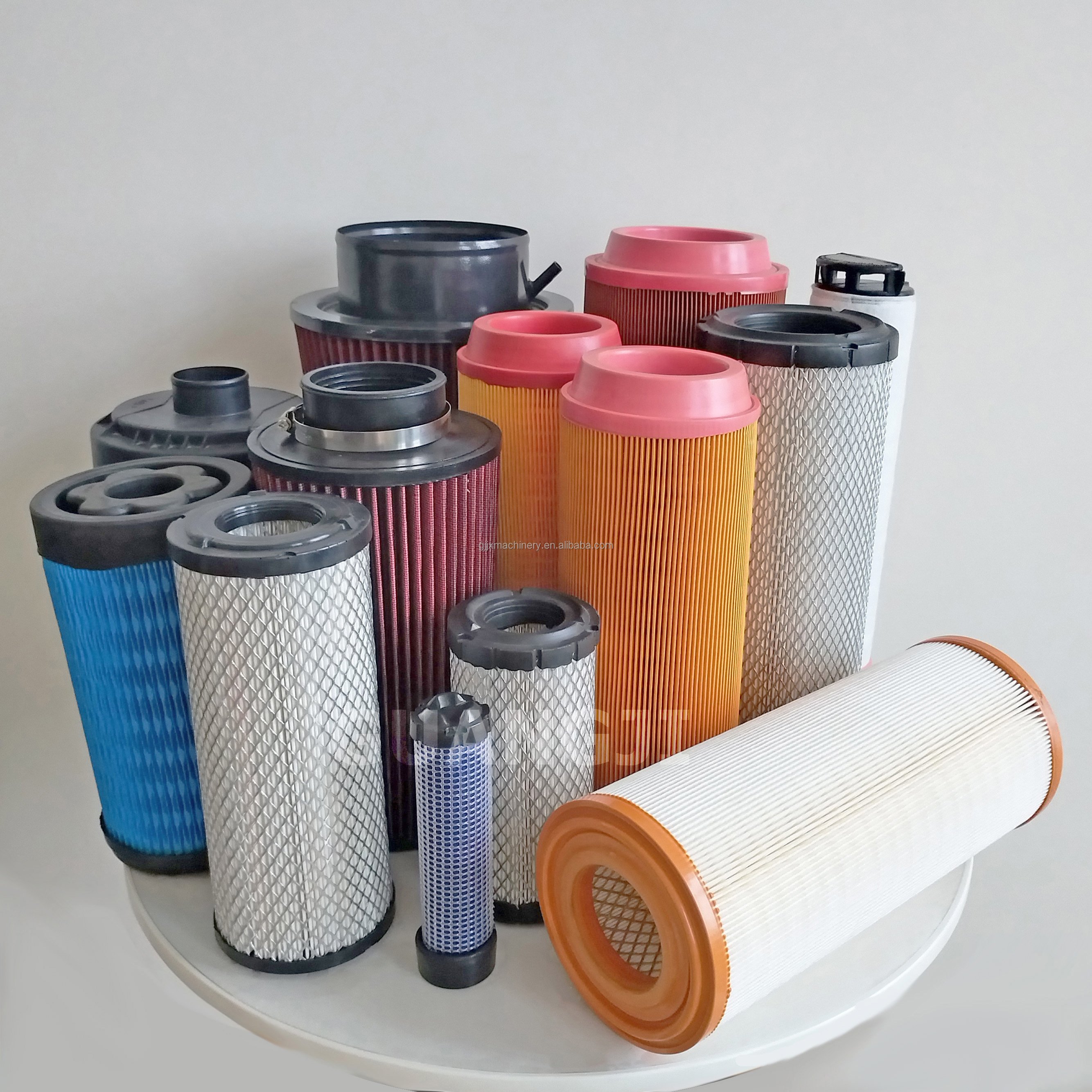 Heavy Duty Truck Air Filter Element AH1197 Manufactured Car Air Filter for Trucks