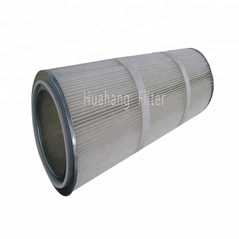 Industrial Powder Coating air Cartridge Filter Gas Turbine Air Intake Filter Cartridge For Dust Collection