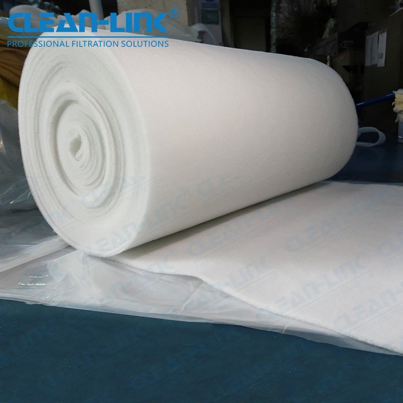 Factory Synthetic Polyester Ceiling Filter Cotton Fiberglass Floor Filter Media Roll for Spray Booth Air Exhaust Intake Filter
