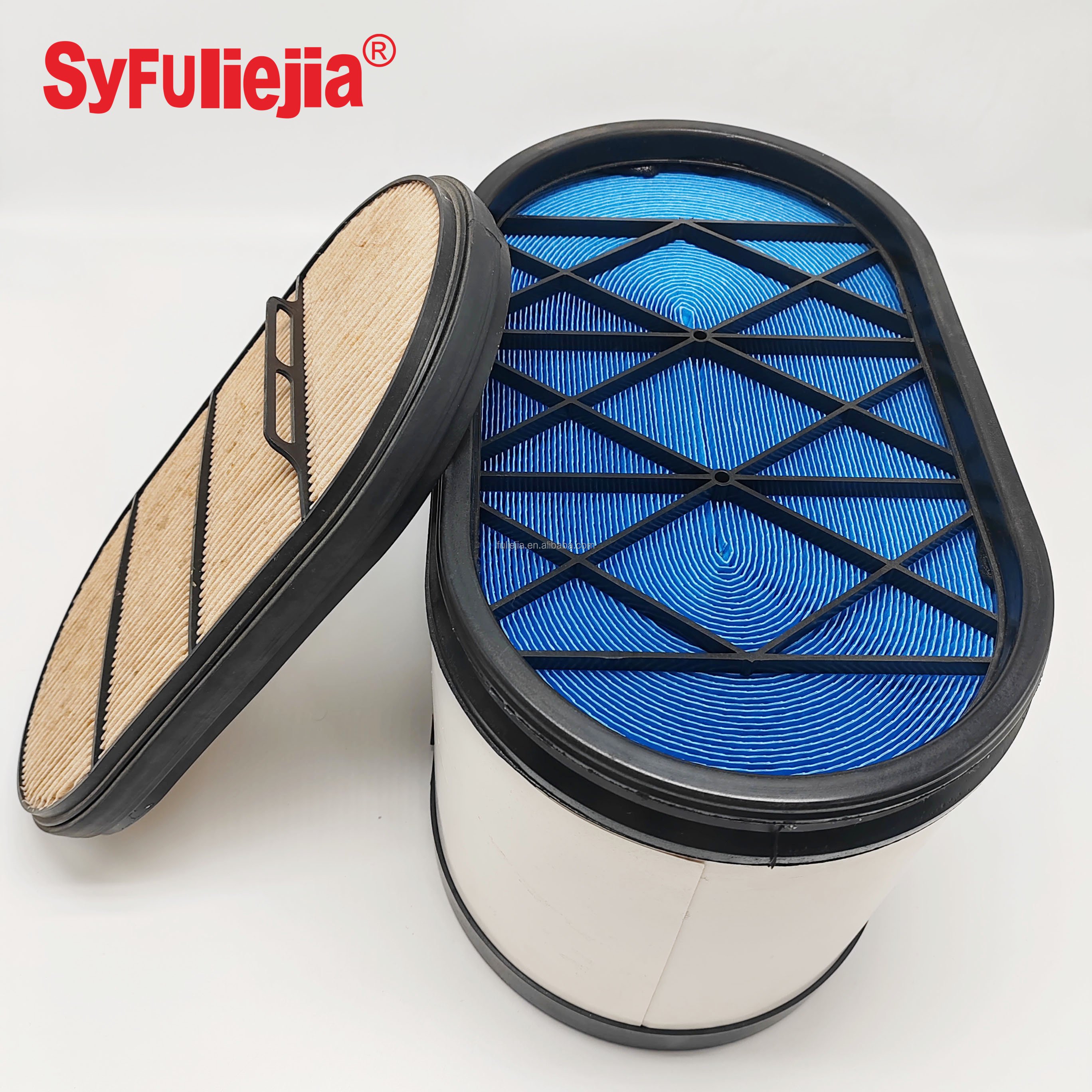 Honeycomb Engine Air Filter P611696 P616056 AF27688 WIX49456 CA5500 LAF6116 for Heavy Truck