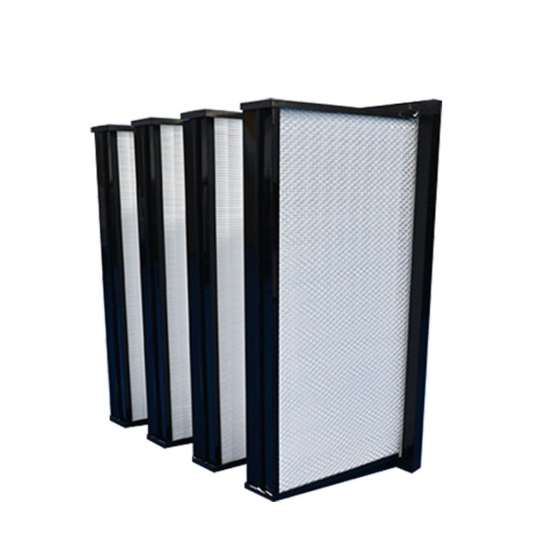 Customized H13 MERV 6 8 11 13 14 15 Pleated Hvac Air Filters Aluminium Frame Air Conditioner HVAC System Air Merv Filter