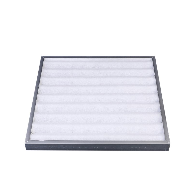 Customized H13 MERV 6 8 11 13 14 15 Pleated Hvac Air Filters Aluminium Frame Air Conditioner HVAC System Air Merv Filter