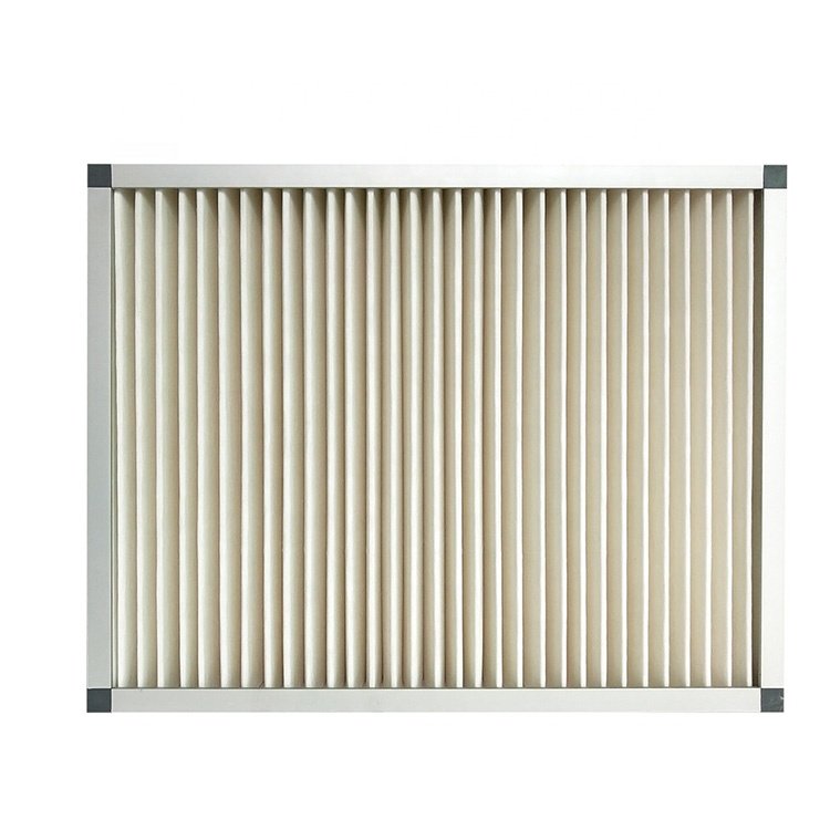 Medium Efficiency Folding Panel Filter for Hospitals Semiconductor Electronic Precise Machinery Factory Air Filter