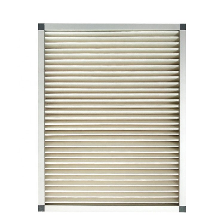 Medium Efficiency Folding Panel Filter for Hospitals Semiconductor Electronic Precise Machinery Factory Air Filter