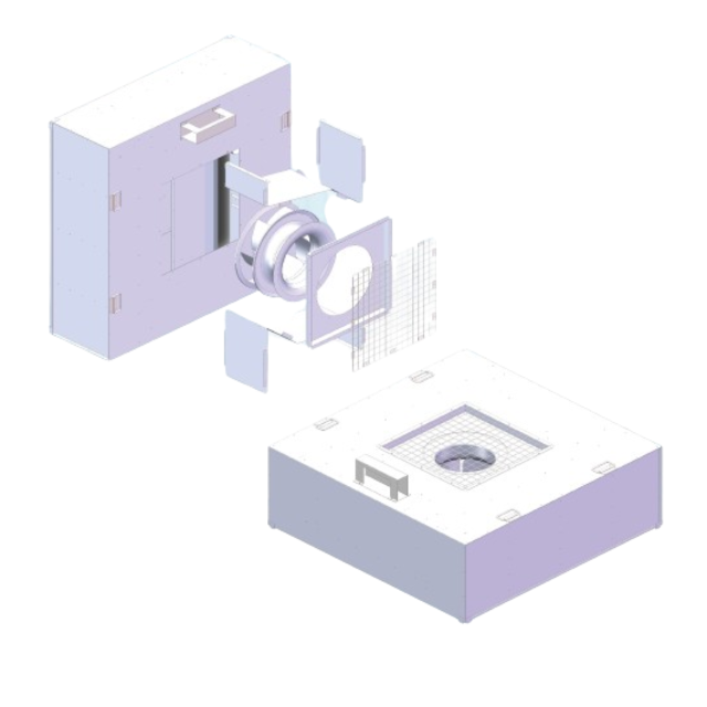Factory Price H14 HEPA 2x2 Laminar Flow Hood Horizontal Mycology Mushroom FFU Fan Filter for Cleanroom Air Cleaning Equipment