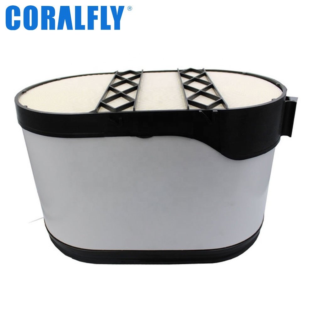 Coralfly Semi Truck Diesel Engine Filter Parts P616056 LAF6116 Hepa Air Filter for Kenworth T400 T800 T660 T680