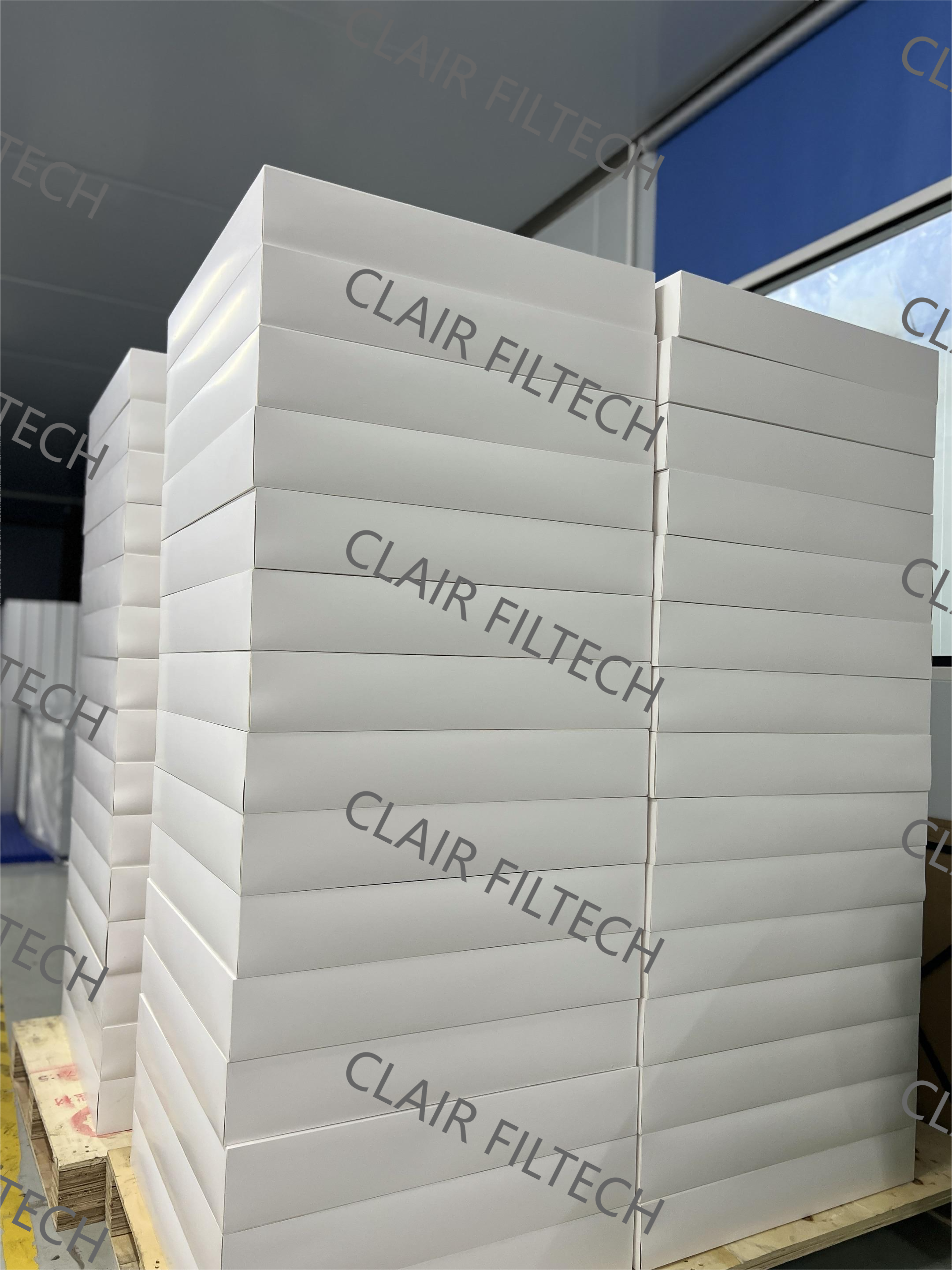 Hot Sale Synthetic Fiber G3/G4/M5/M6 Pleated Paper Frame Air Filter
