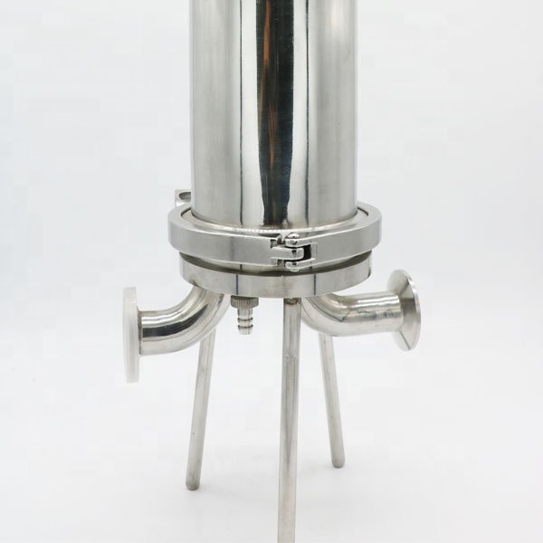 Sanitary Stainless Steel Micro Filter Housing With 10" 20" Cartridge