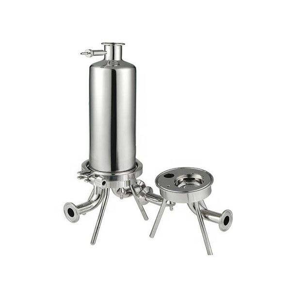Sanitary Stainless Steel Micro Filter Housing With 10" 20" Cartridge
